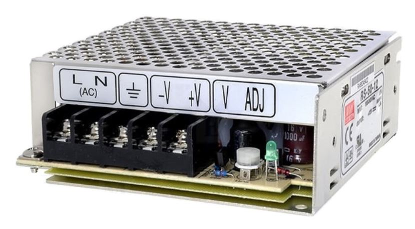 Tpegysg, 12 VDC, 4.2A, Mean Well RS-50-12